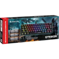 Клавиатура Defender Striker GK-380L RU фото 1